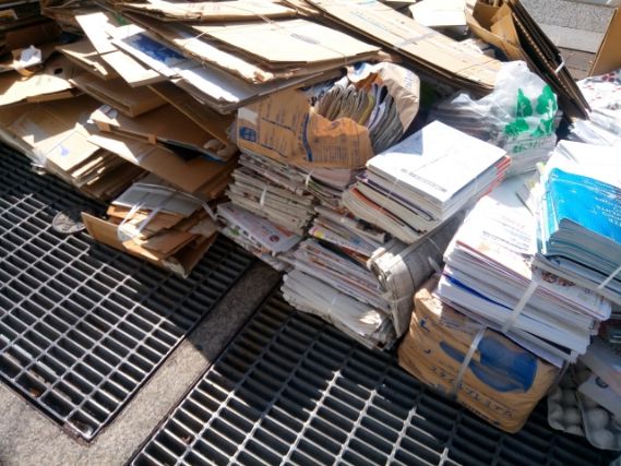 生前整理で出た紙類の不要品