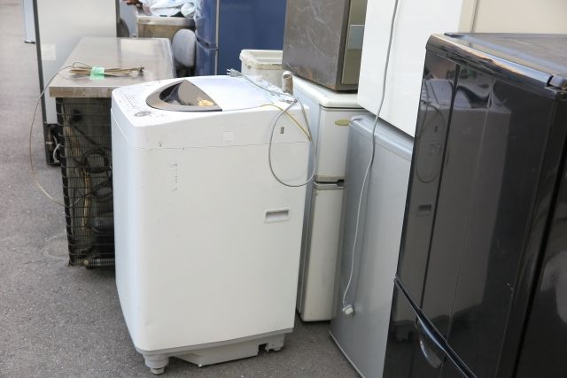 遺品として残された家電製品